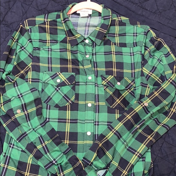 plaid shirt - Picture 1 of 3